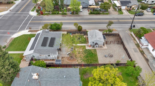 drone / aerial view