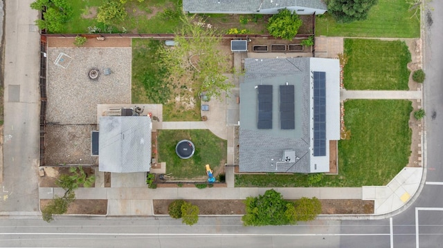 drone / aerial view