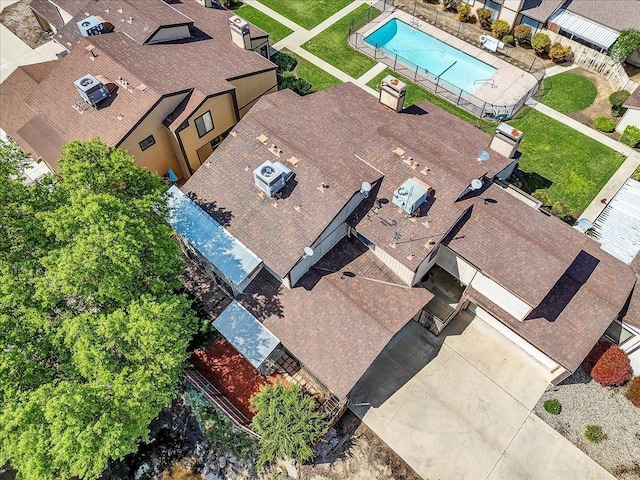 drone / aerial view