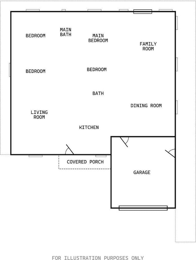 4571 N Kavanagh Ave, Fresno, CA 93705 - room layout