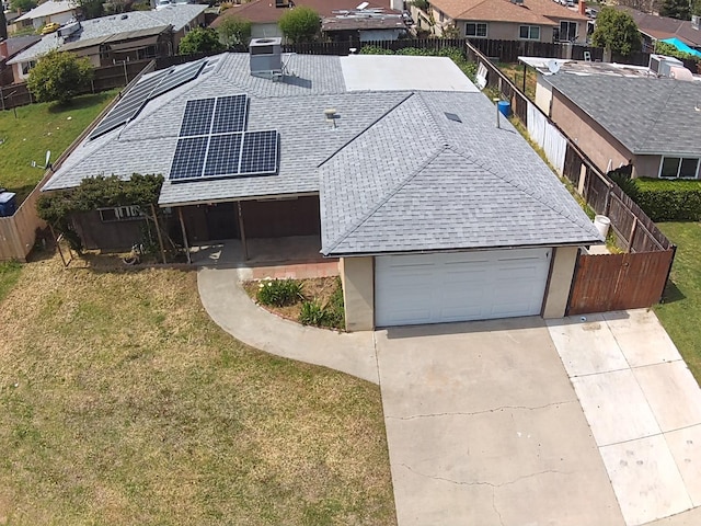 4571 N Kavanagh Ave, Fresno, CA 93705 - aerial perspective of suburban area