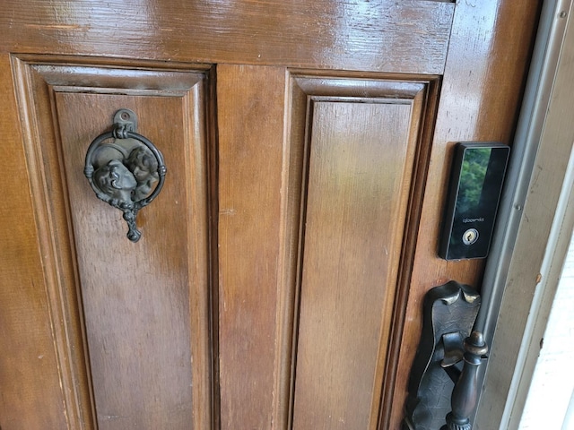 view of room details