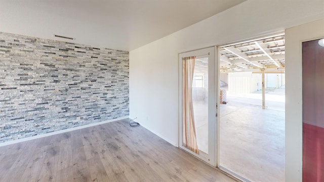 2299 N Garfield Ave, Fresno, CA 93723 - spare room with wood finished floors