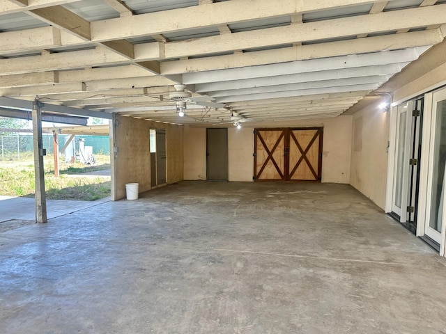 2299 N Garfield Ave, Fresno, CA 93723 - basement featuring ceiling fan