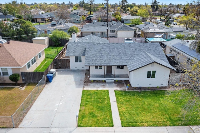 1633 W Saginaw Way, Fresno, CA 93705 - aerial view of residential area