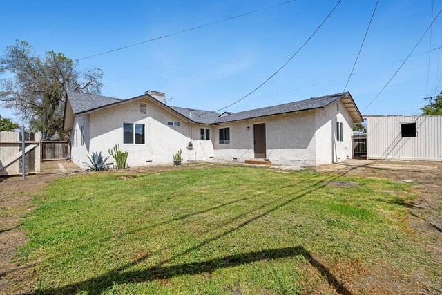 1633 W Saginaw Way, Fresno, CA 93705 - back of house with stucco siding