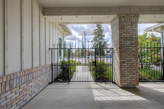 2791 E Tuolumne Rd, Turlock, CA 95382 - view of patio with a gate