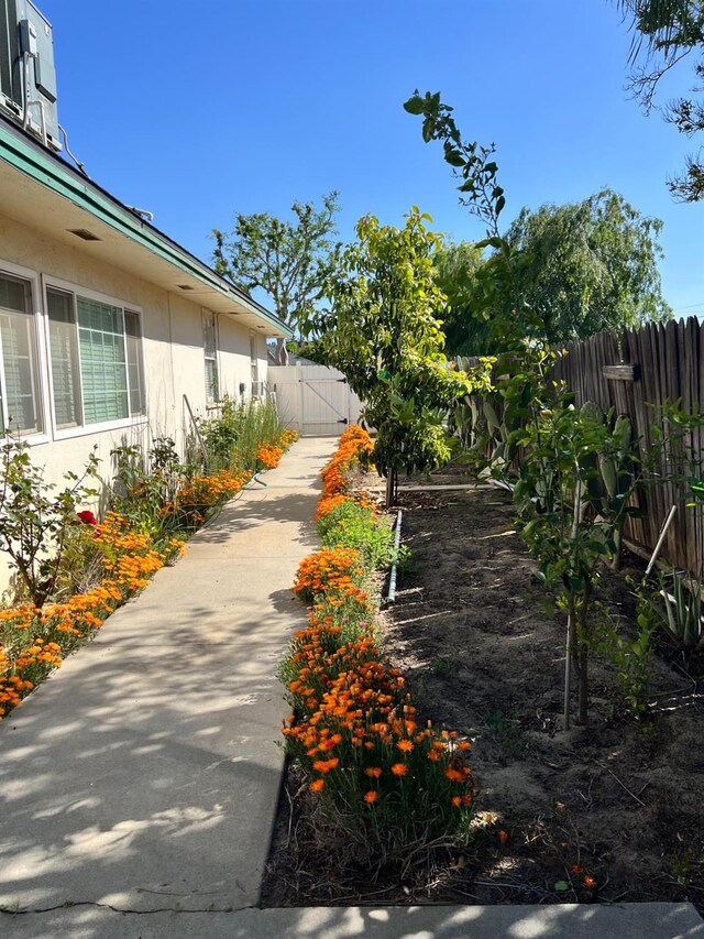 2040 Cypress St, Selma, CA 93662 - view of yard featuring fence and a gate