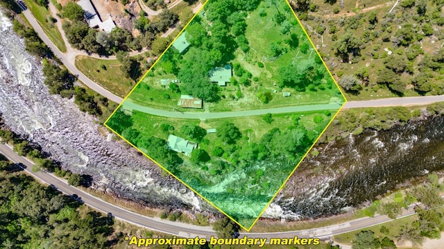 drone / aerial view