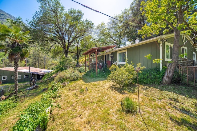 view of yard