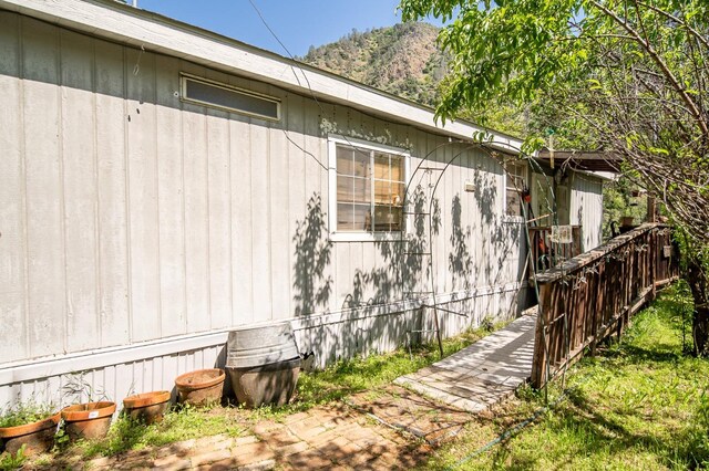 view of side of property