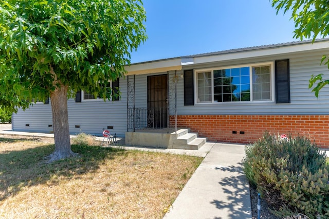 474 Dartmouth Ave, Coalinga, CA 93210 - ranch-style home with crawl space and brick siding