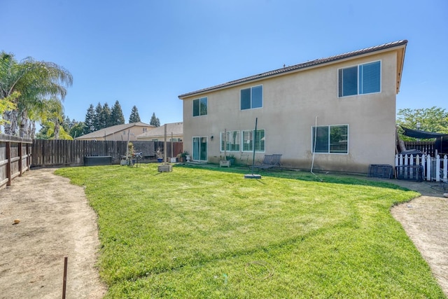 2960 3rd St, Sanger, CA 93657 - rear view of house featuring stucco siding