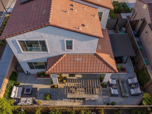 bird's eye view