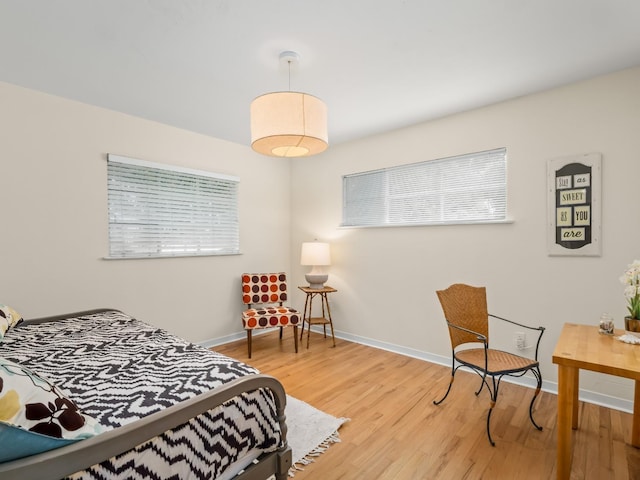 6043 N Forkner Ave, Fresno, CA 93711 - bedroom with light wood finished floors and baseboards
