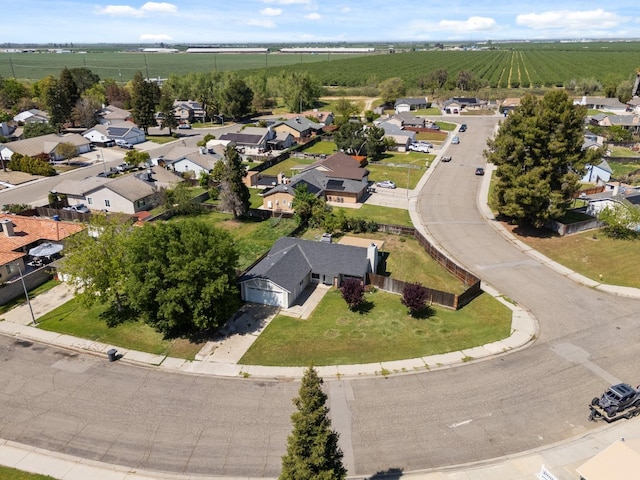 704 Rosehill Dr, Chowchilla, CA 93610 - bird's eye view with a rural view and a residential view