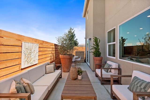 2110 N Brindac Ln, Clovis, CA 93619 - view of patio / terrace featuring an outdoor living space