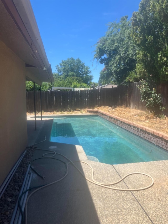 1225 Pontiac Ave, Clovis, CA 93612 - view of pool with a fenced backyard