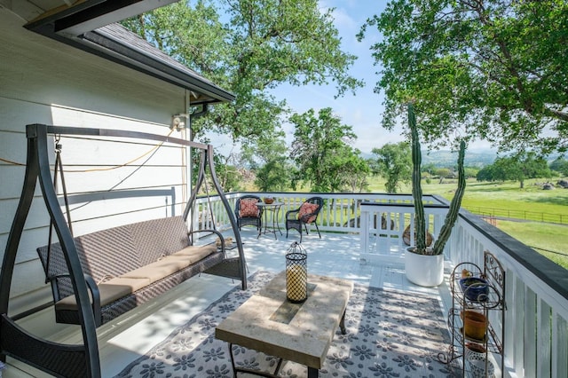view of deck