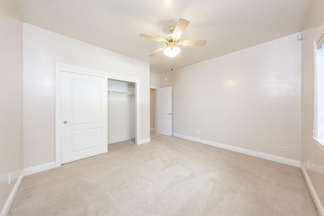 18778 Shore Dr, Madera, CA 93638 - unfurnished bedroom featuring light carpet, a closet, and baseboards