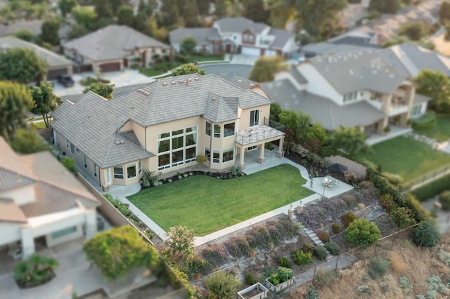 birds eye view of property featuring a residential view