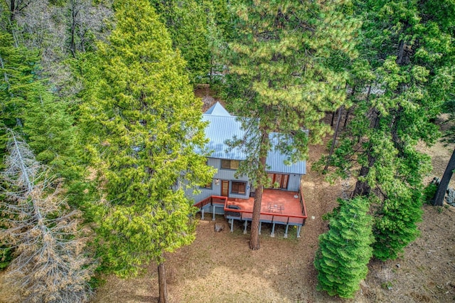 41811 Gray Rock Rd, Shaver Lake, CA 93664 - drone / aerial view
