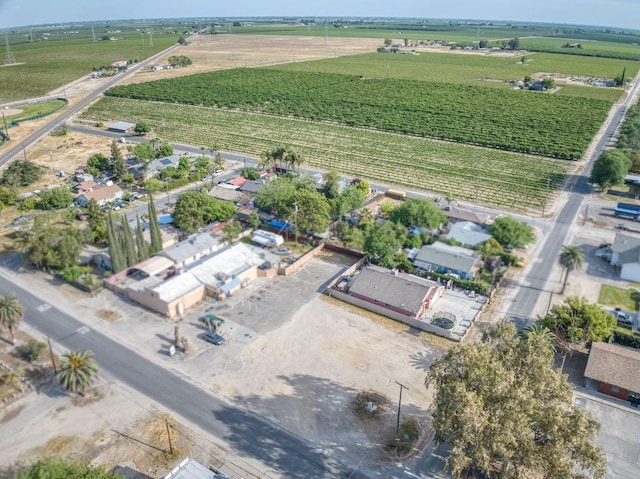 aerial view featuring a rural view