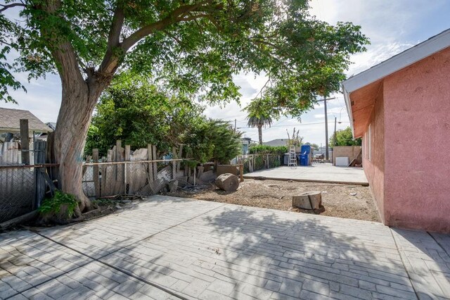 view of patio / terrace featuring a fenced backyard