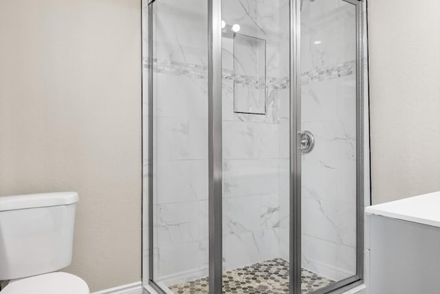 3659 Mono St, Fresno, CA 93702 - bathroom with a marble finish shower and vanity