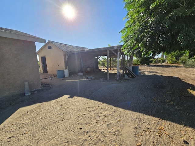 12441 S Henderson Rd, Caruthers, CA 93609 - view of yard
