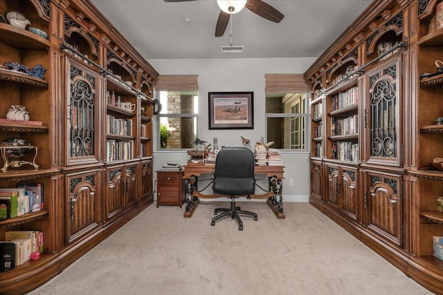 2653 Vermont Ave, Clovis, CA 93619 - carpeted office with ceiling fan