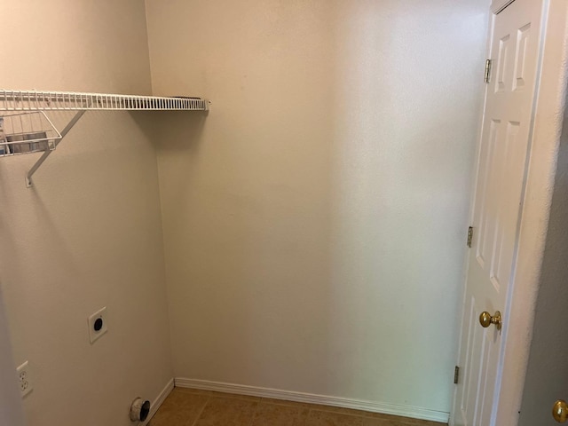 1836 Heidi Ave, Sanger, CA 93657 - laundry area featuring hookup for an electric dryer, laundry area, and baseboards