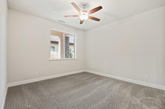 4288 N Phoenix, Fresno, CA 93723 - carpeted spare room with ceiling fan and baseboards