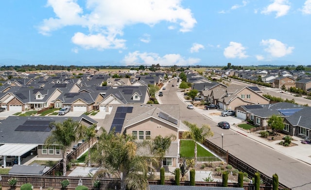 birds eye view of property featuring a residential view