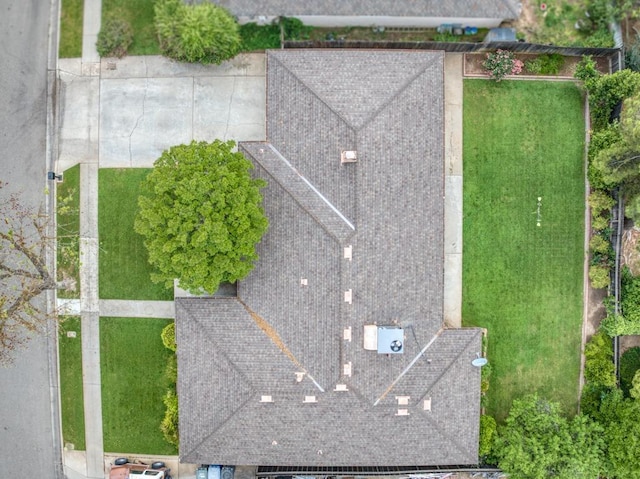 7341 N Bond St, Fresno, CA 93720 - birds eye view of property