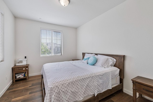 6082 E Homan Ave, Fresno, CA 93727 - bedroom with dark wood-style floors