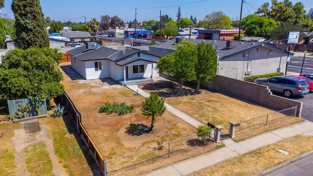 227 E Pine Ave, Fresno, CA 93728 - aerial view of property and surrounding area