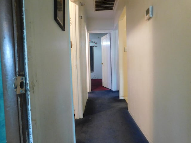 corridor with visible vents