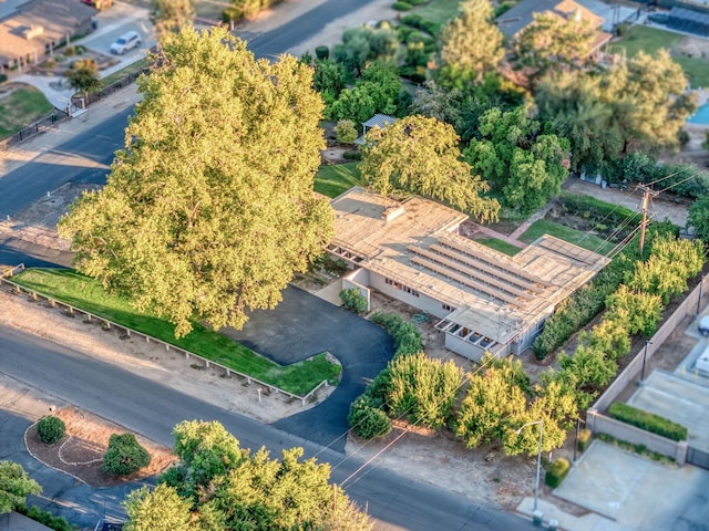 drone / aerial view