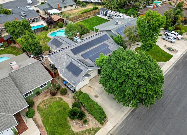 aerial view