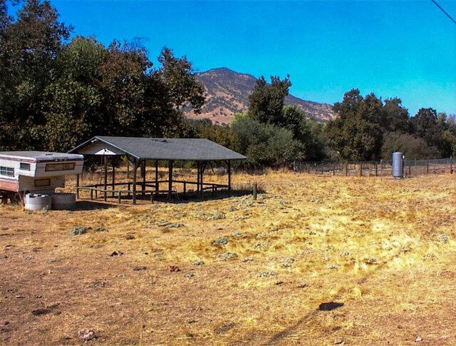 7081 Live Oak, Wonder Valley, CA 93657 - property view of mountains with a rural view