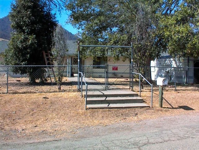 7081 Live Oak, Wonder Valley, CA 93657 - view of gate featuring fence private yard