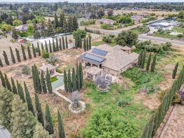 drone / aerial view