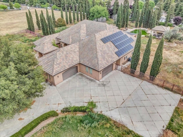 drone / aerial view