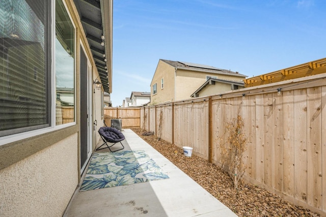 4103 Ash Rd, Madera, CA 93636 - view of property exterior featuring stucco siding, central air condition unit, a patio area, and a fenced backyard