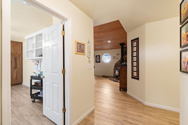 43443 Running Deer Dr, Coarsegold, CA 93614 - hall featuring baseboards and light wood-type flooring