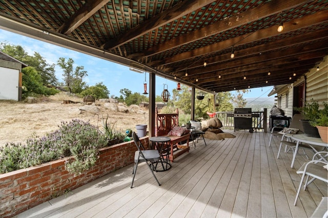 31008 N Dome Dr, Coarsegold, CA 93614 - deck featuring a grill