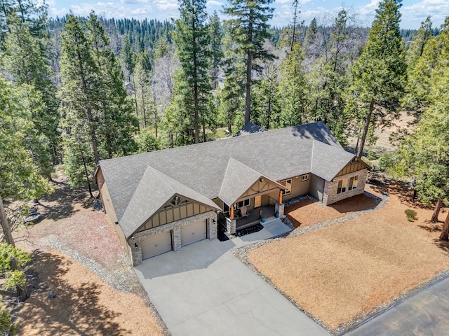 42596 Garnet Ln, Shaver Lake, CA 93664 - view of subject property with a forest