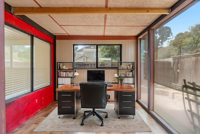 467 E Alluvial Ave Unit 106, Fresno, CA 93720 - home office featuring light wood finished floors