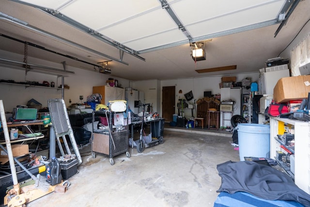 167 W Quincy Ave, Fresno, CA 93711 - garage featuring a garage door opener